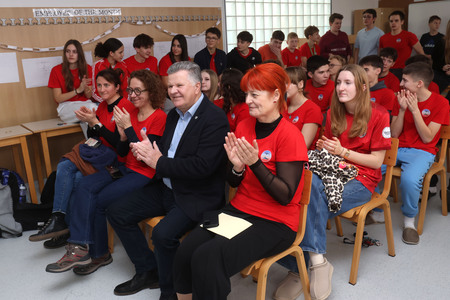 Sprejem otrok iz Francije 05 Foto Ljubo Vukelič